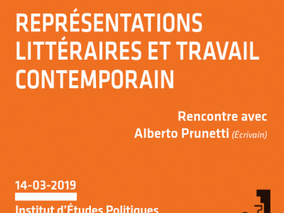 [Rencontre] Représentations littéraires et travail&nbsp;contemporain